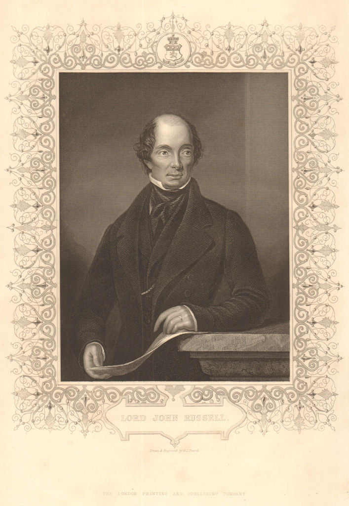 BRITISH HISTORY. Lord John Russell, Earl Russell. Prime Minister. TALLIS 1849